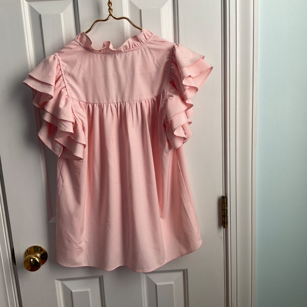 Jade Ruffled Summer Top - Picture 3 of 3